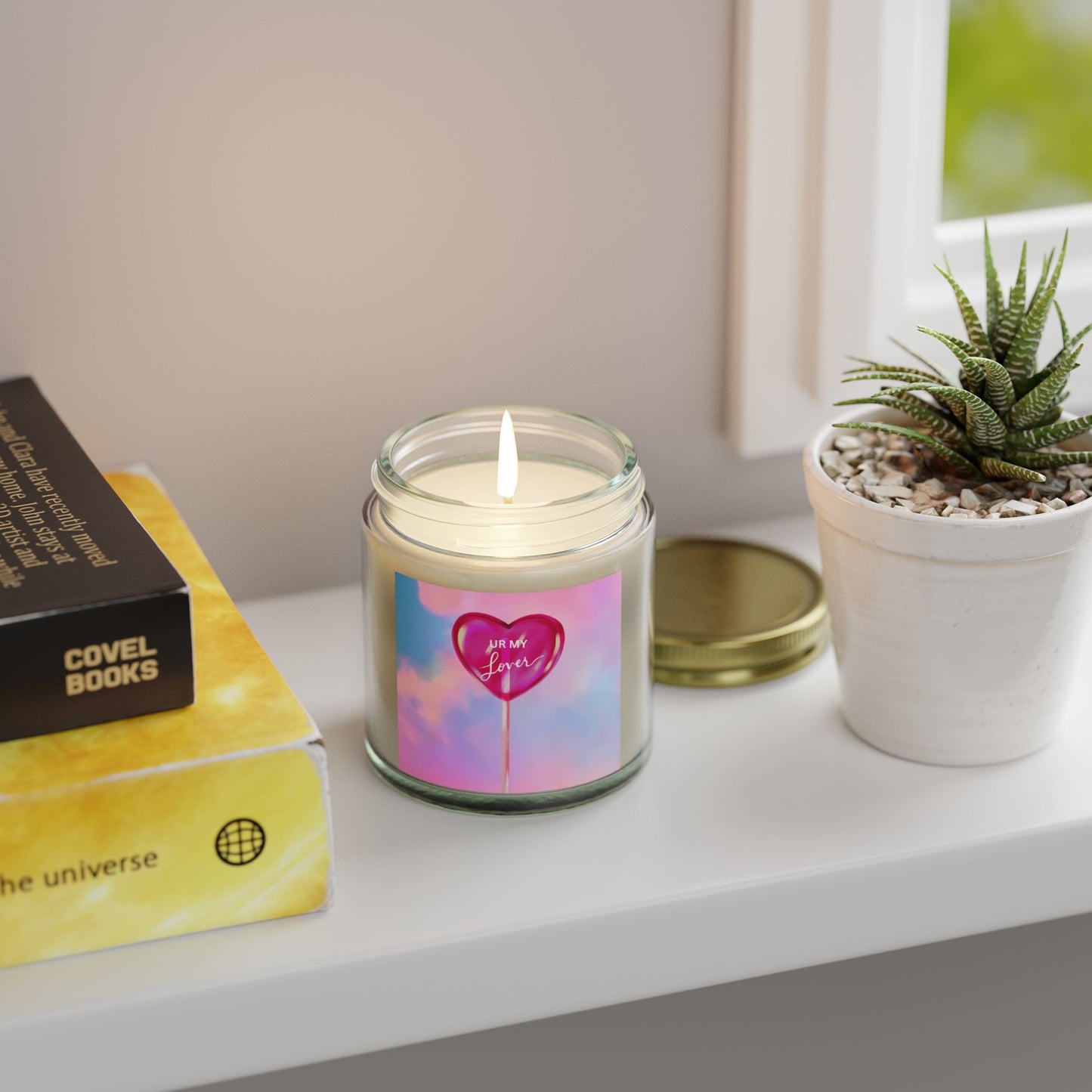 clouds - Scented Candles, Coconut Apricot Wax (4oz, 9oz)