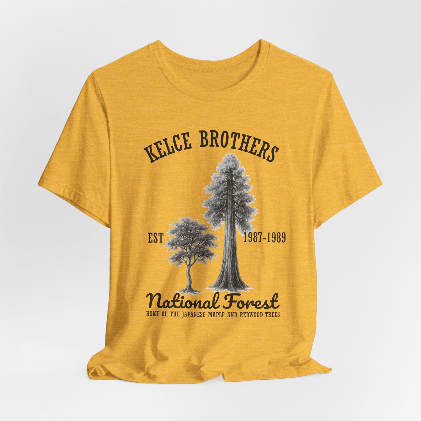 Kelce Brothers National Forest Tee - Unisex Jersey Short Sleeve T-Shirt