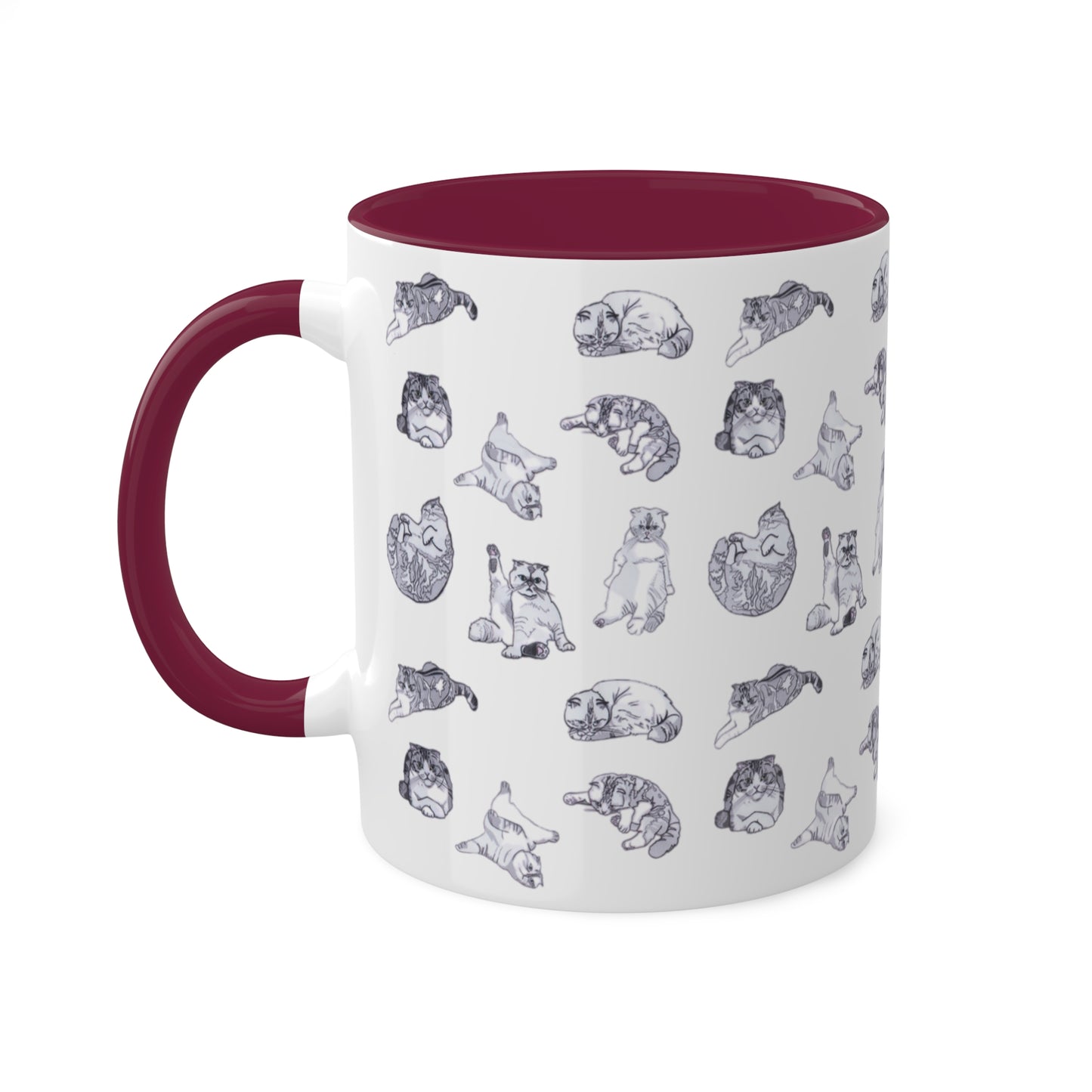 TayTay Cats Colorful Mugs, 11oz