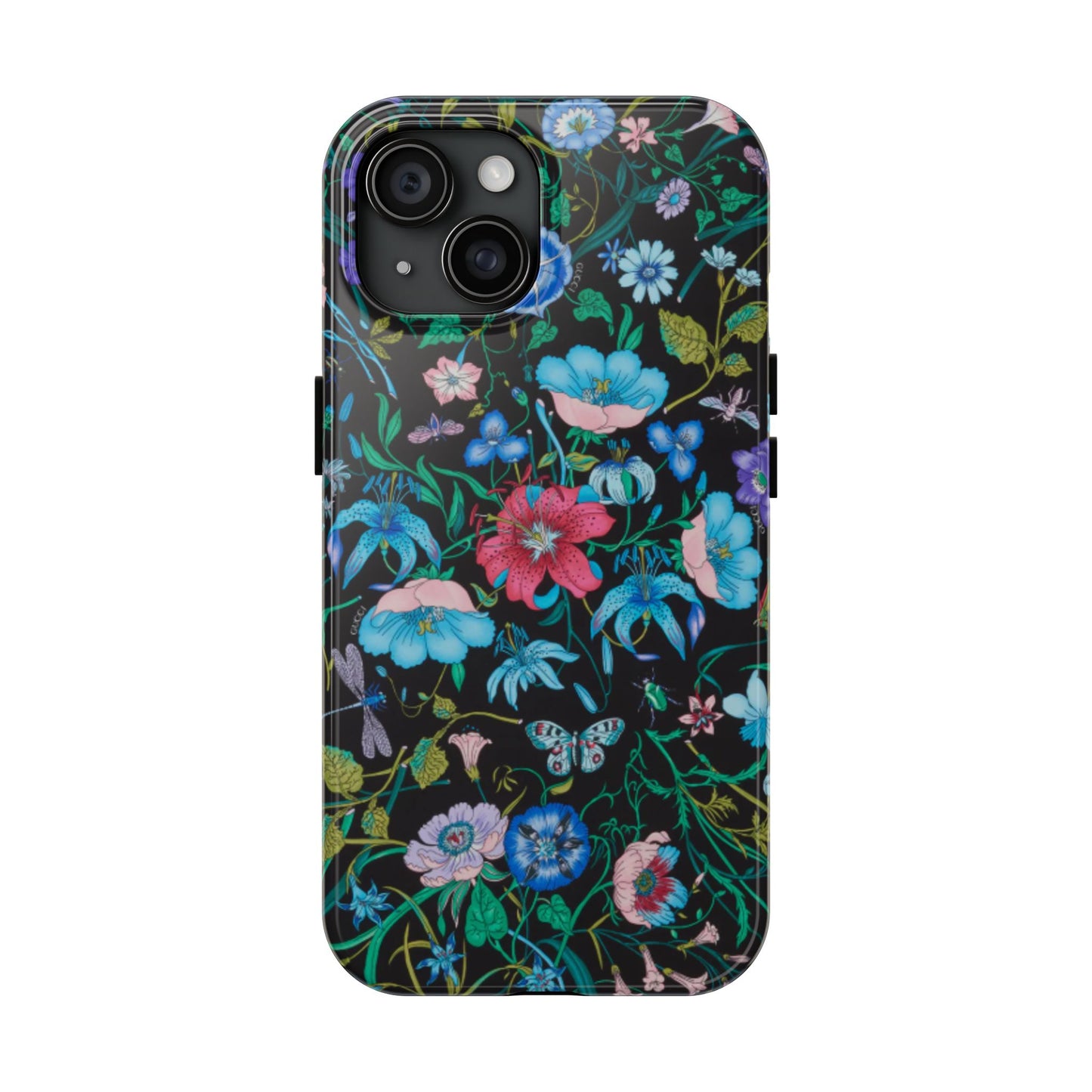 Vibrant Floral Tough Phone Case - Stylish and Durable Protection