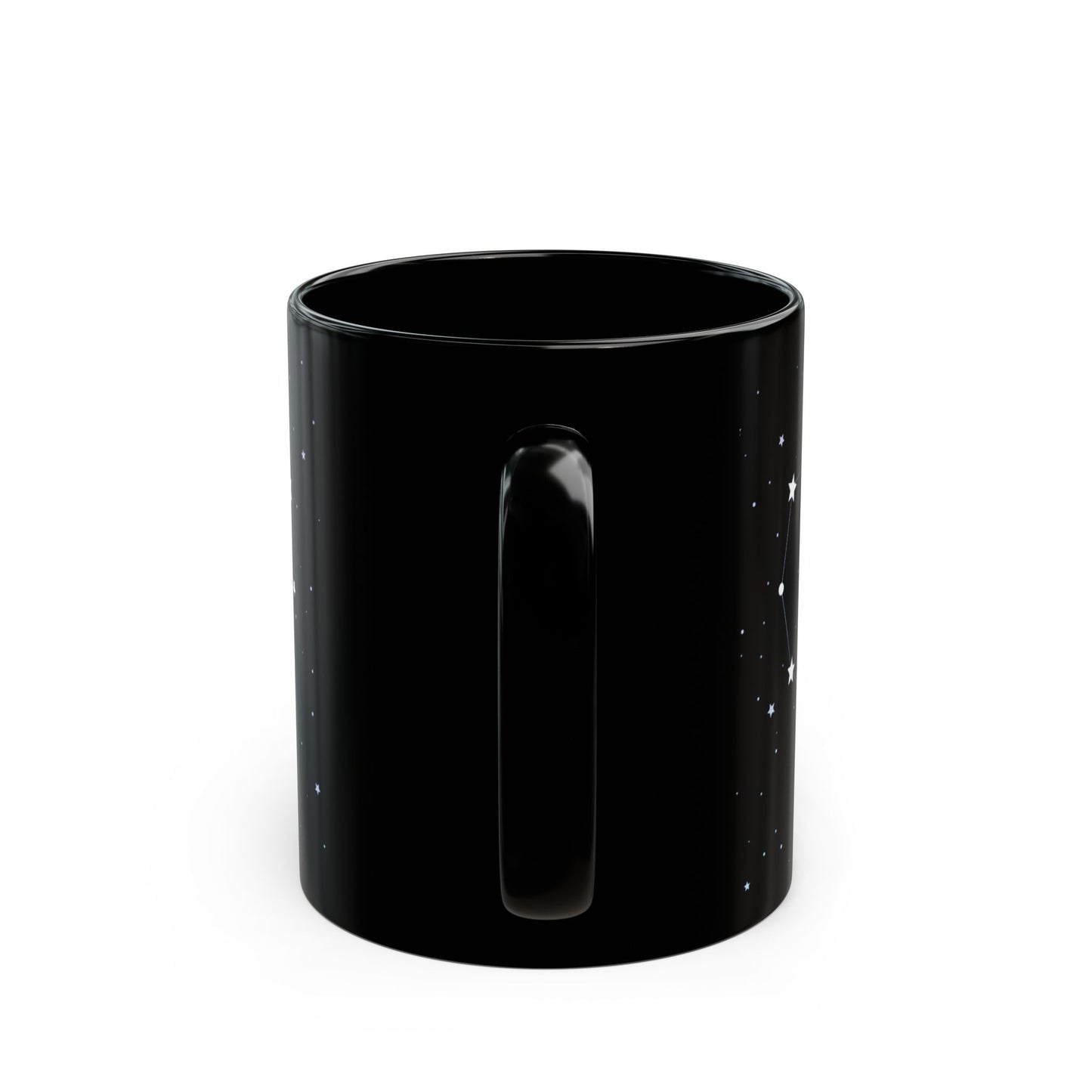 stars around my scars - Black Mug (11oz)