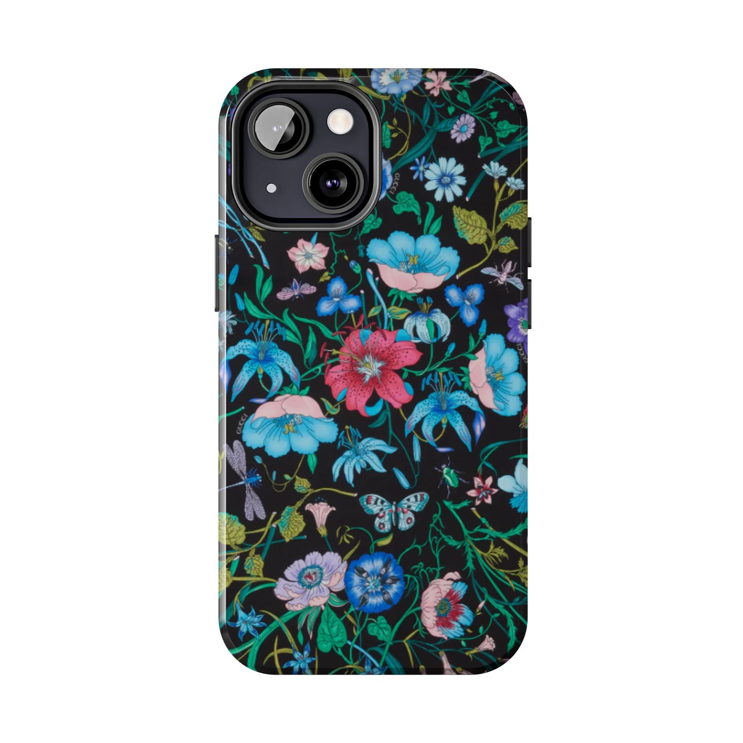 Vibrant Floral Tough Phone Case - Stylish and Durable Protection