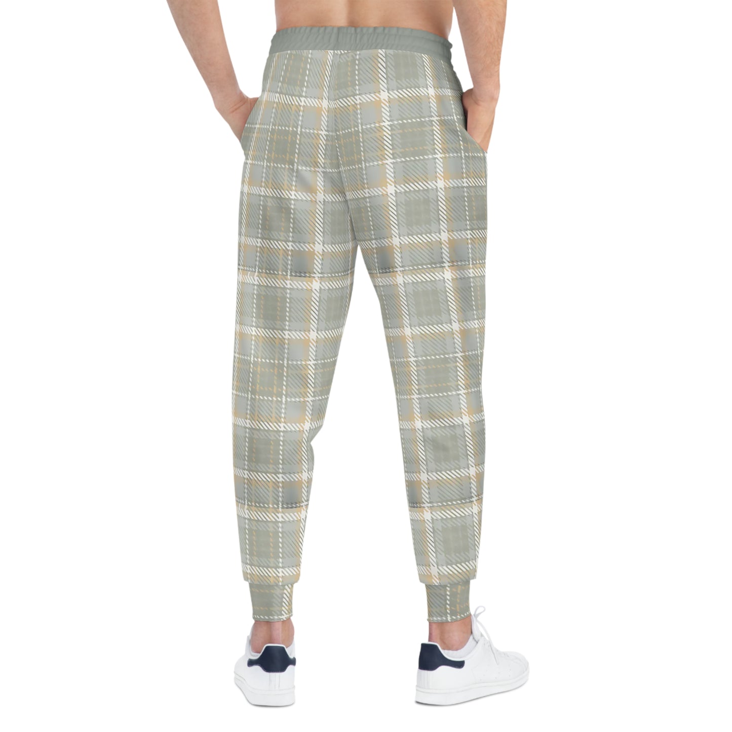 Plaid Happier - Athletic Joggers