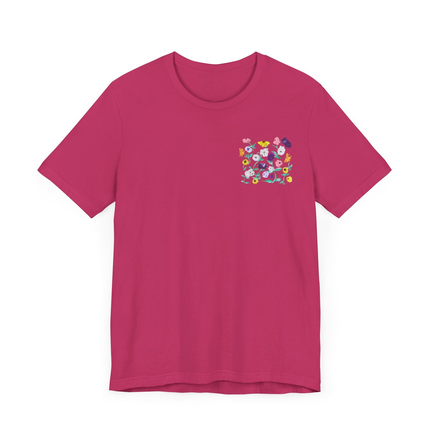 Floral Swiftie Tee - Unisex Jersey Short Sleeve T-Shirt
