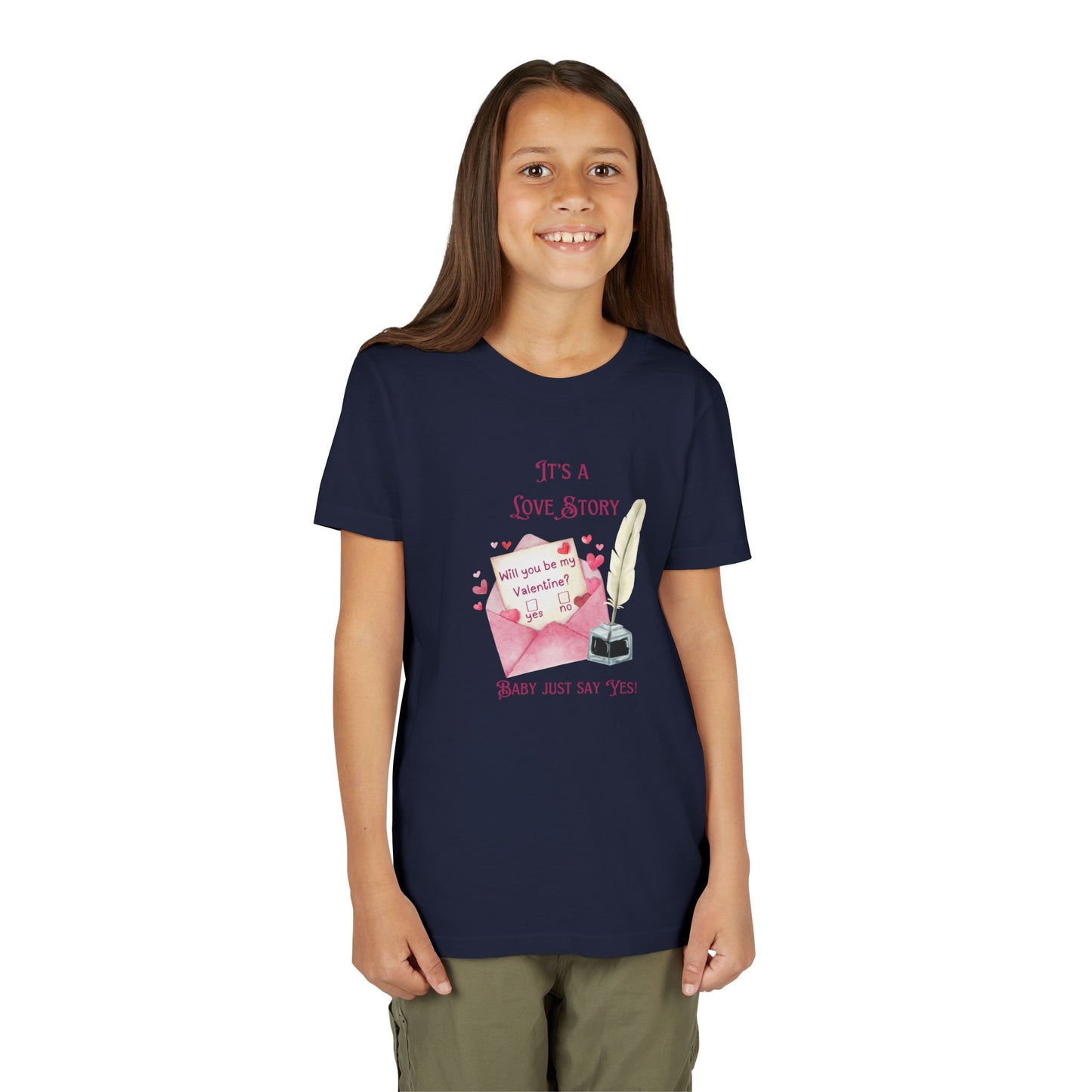 Love Story Valentine - Youth Short Sleeve Tee