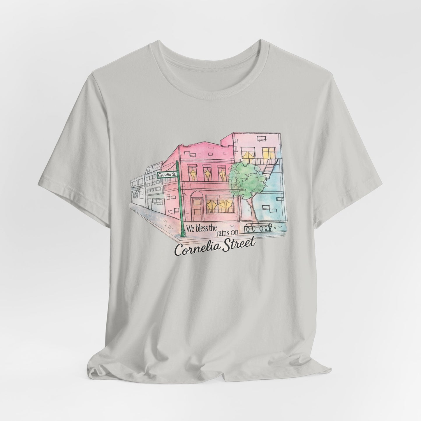 Cornelia Street Illustration Solid Tee