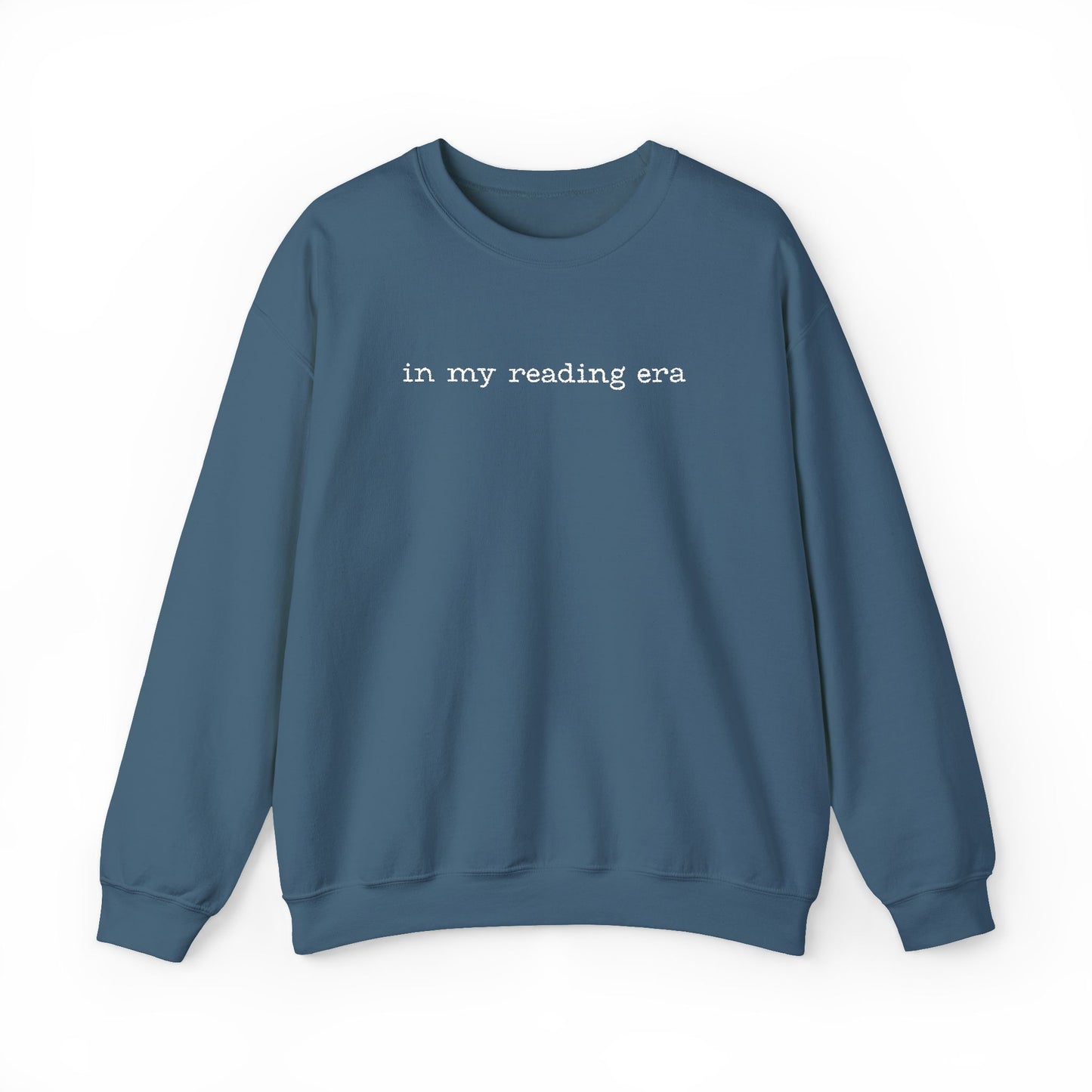 'In My Reading Area' Crewneck Sweatshirt – Cozy Literary Sweatshirt for Book Lovers