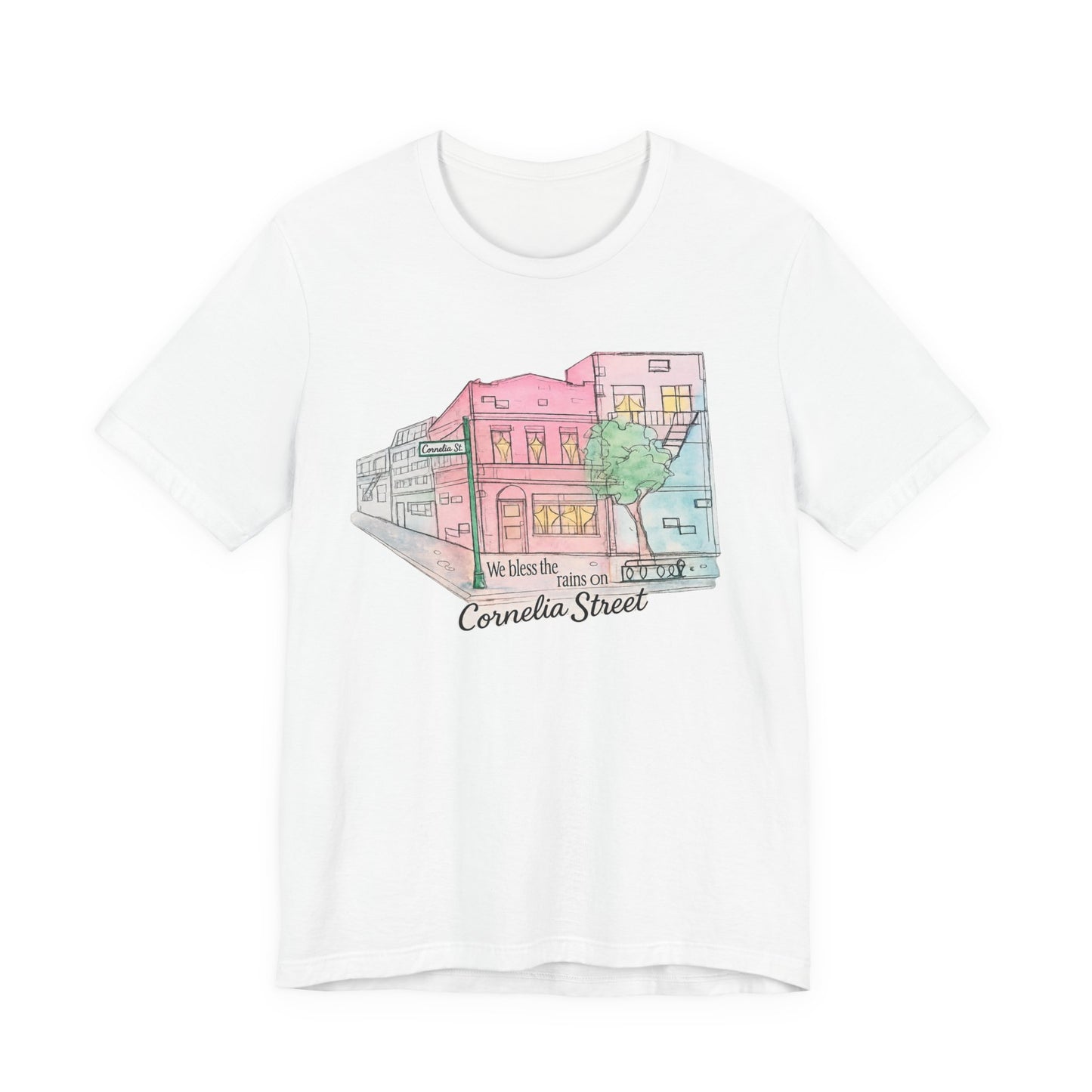 Cornelia Street Illustration Solid Tee