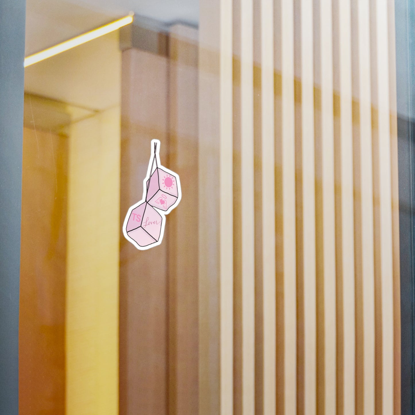 Lover Inspired Dice Vinyl Sticker