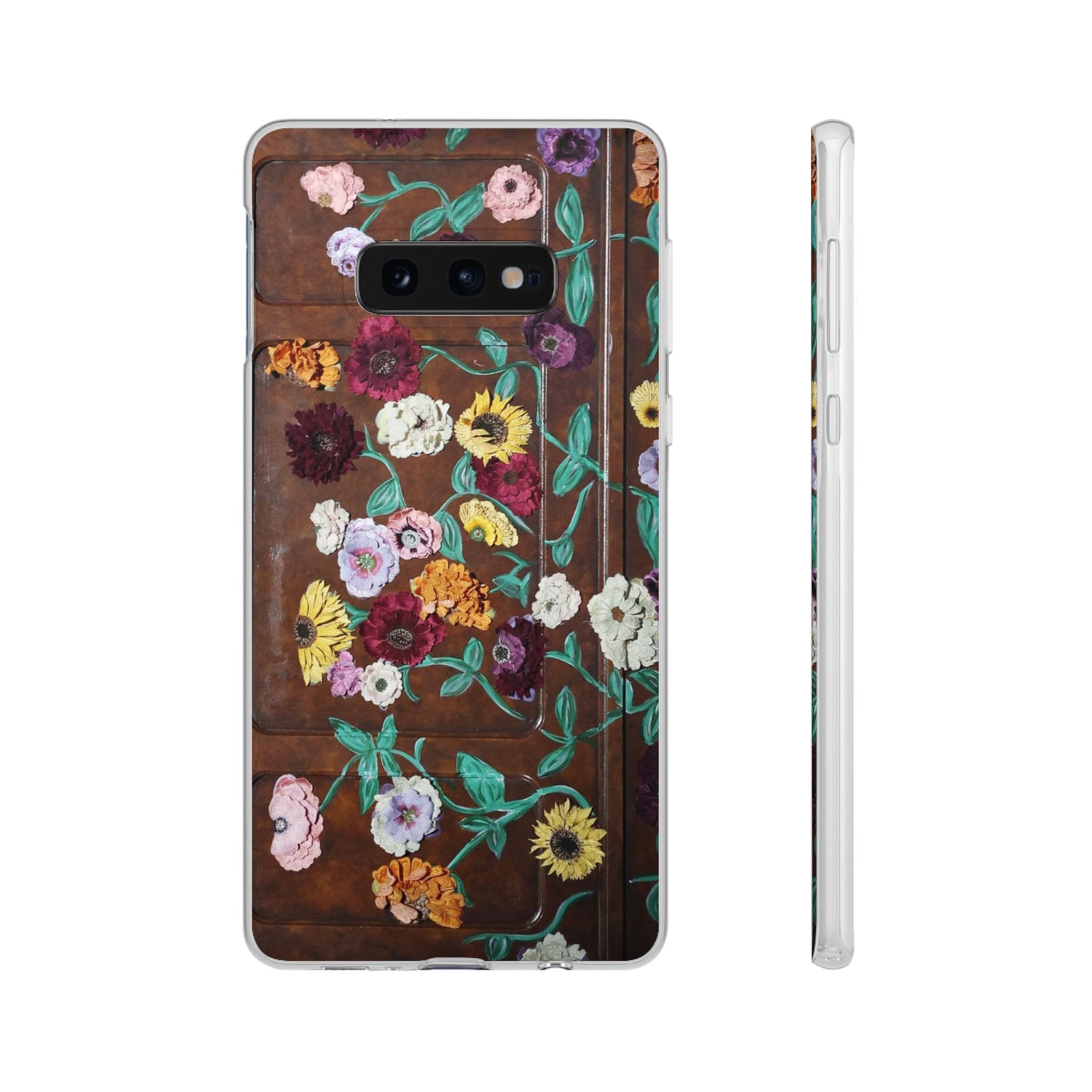 Surprise Song Flower Piano Phone Flexi Cases