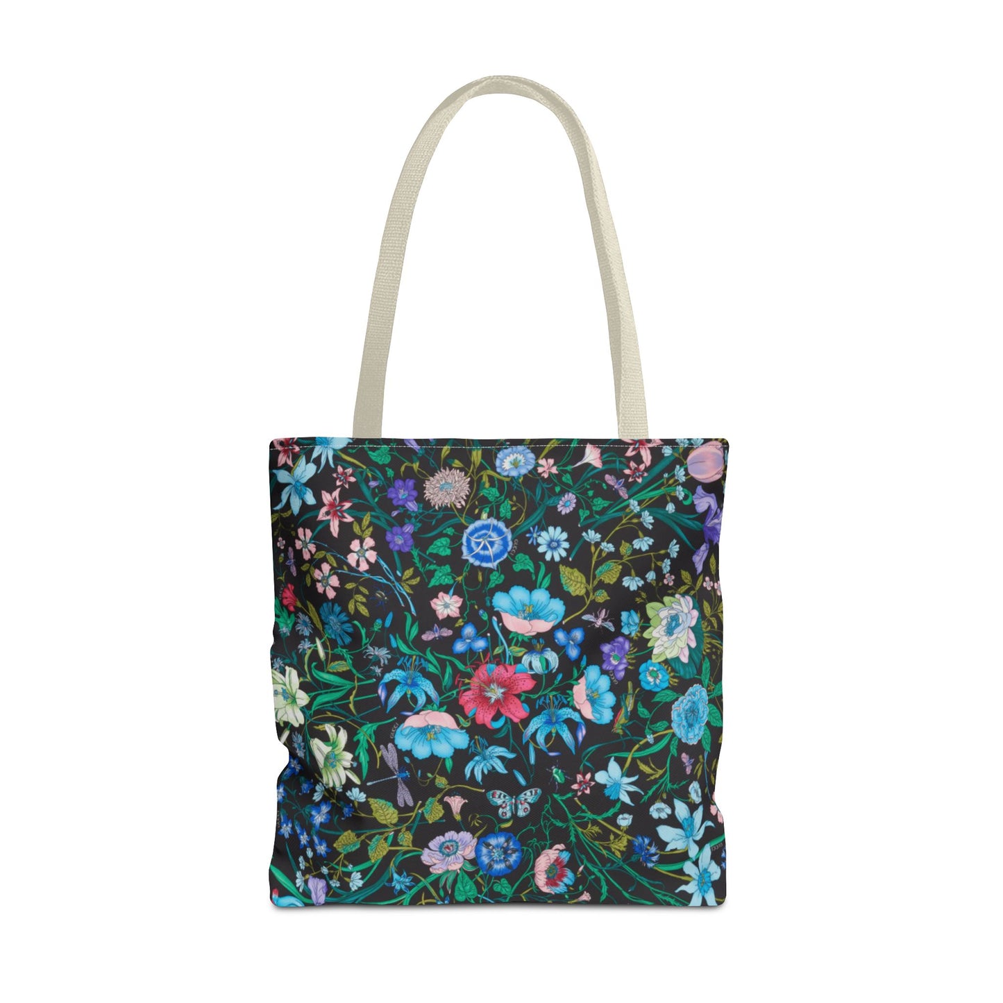 Vibrant Floral Tote Bag "Flora Inspired"- Stylish Reusable Shopping Bag for Eco-Friendly Living