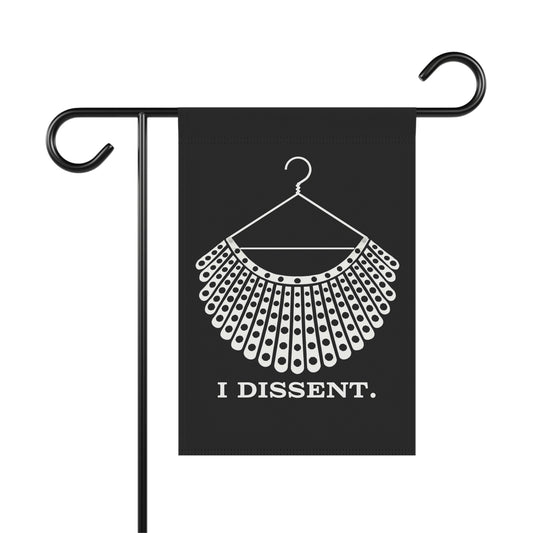 I DISSENT - My Body My Choice - Garden & House Banner