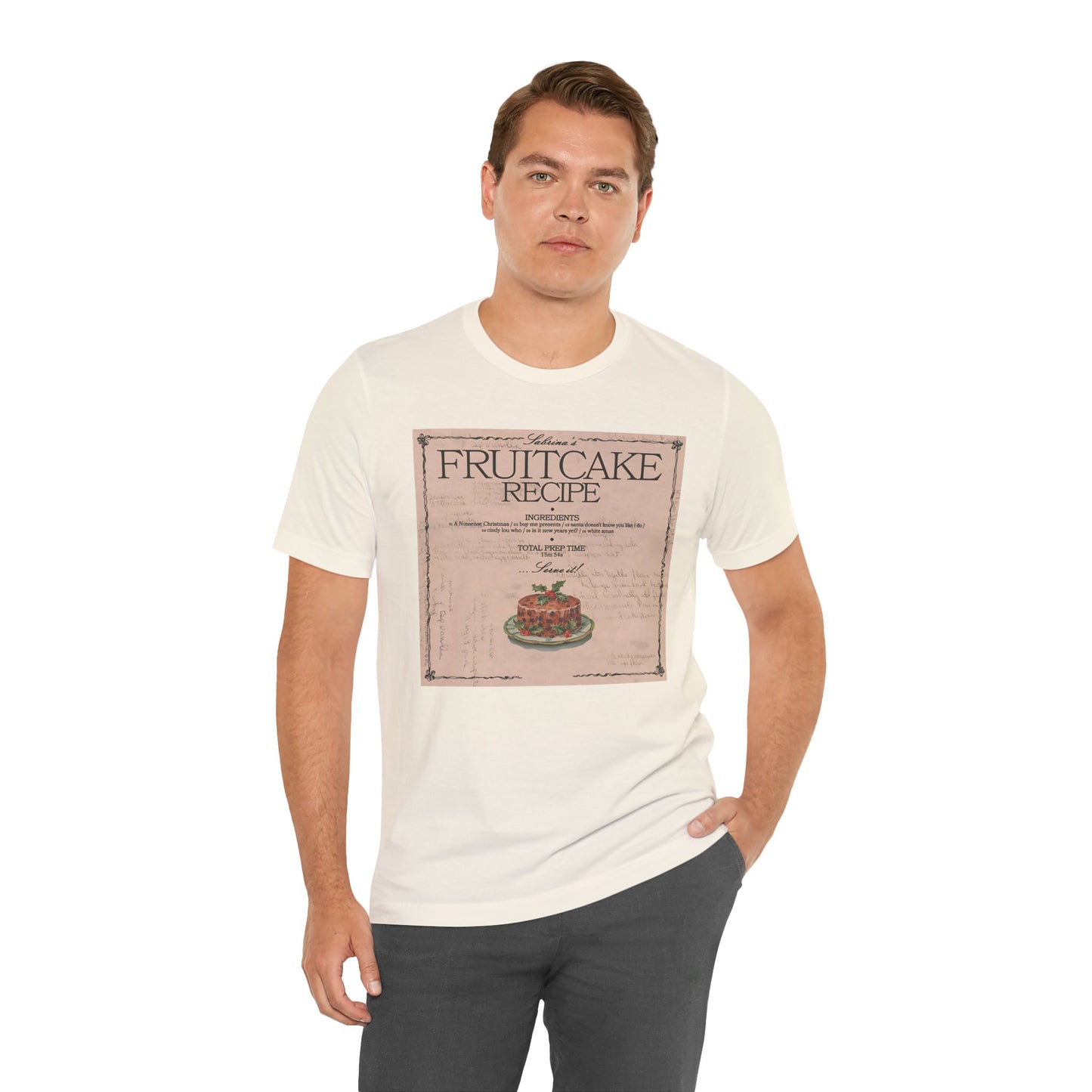 fruitcake recipe Unisex Jersey Short Sleeve Tee