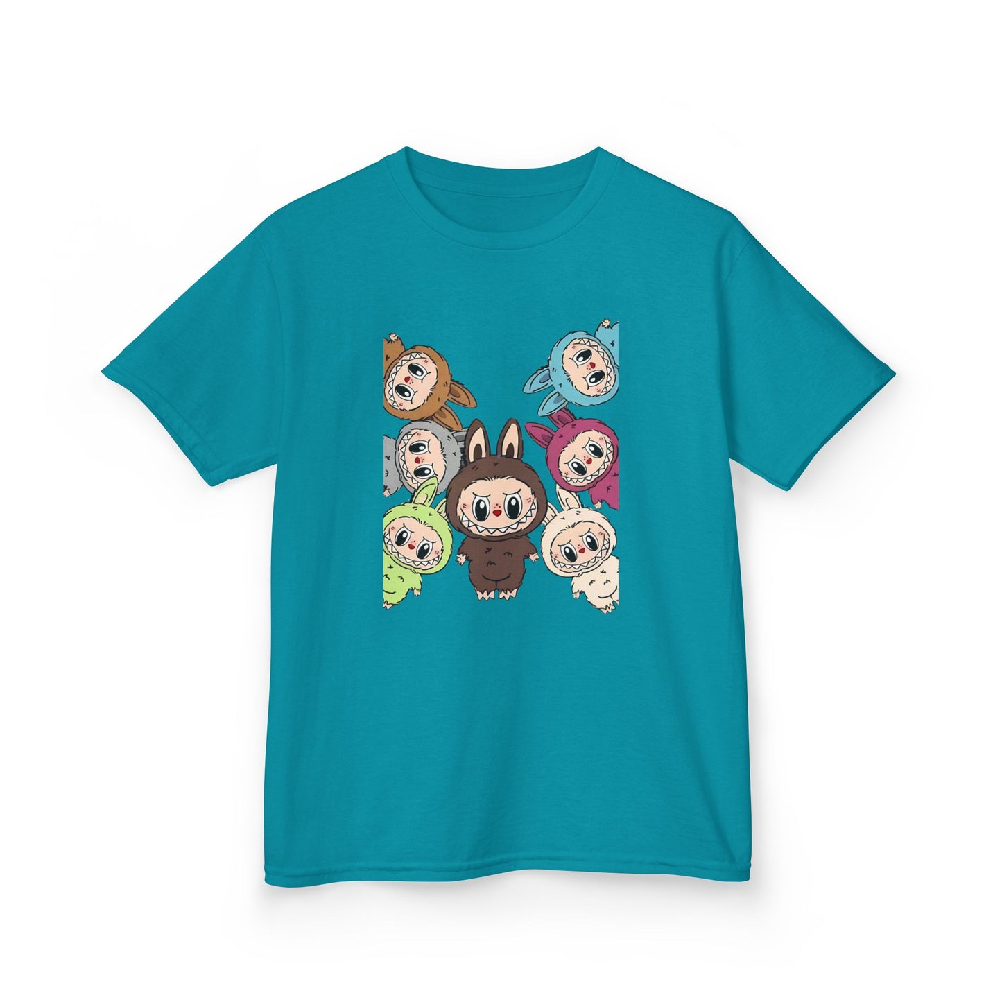 KIDS Adorable Labubu Tee, Fun Graphic Shirt for Boys & Girls, Perfect for Playdates, Birthdays, Family Events, Gifts
