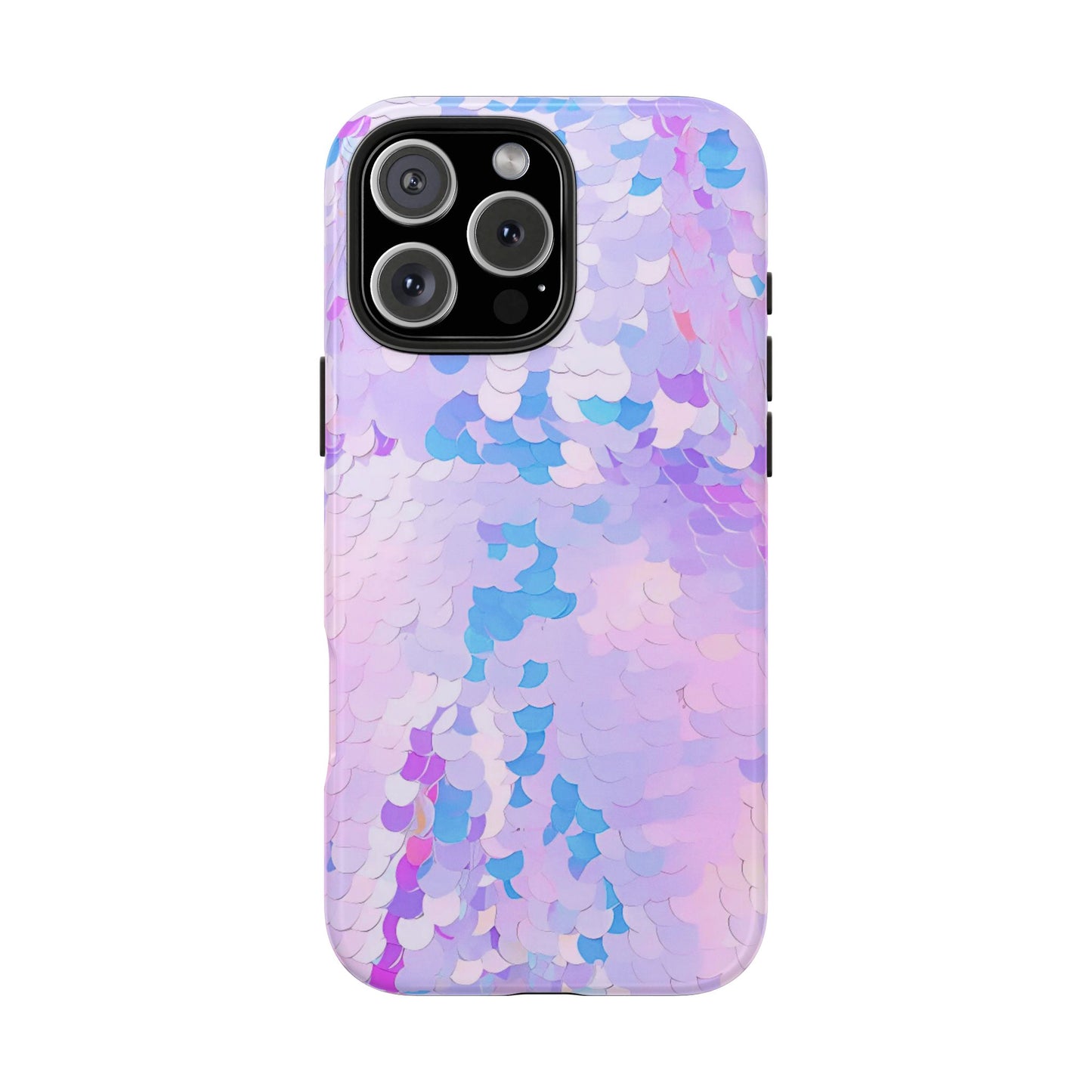 Colorful Sequin Romper Tough Phone Case - Stylish Protection for Your Device