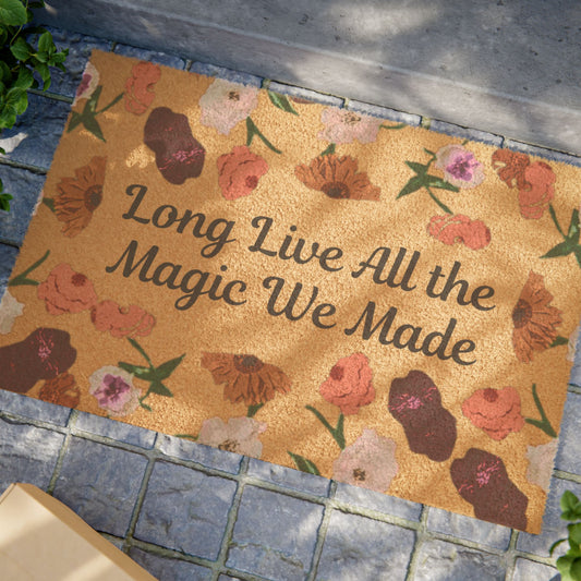 Long Live - Coir Doormat  16x24