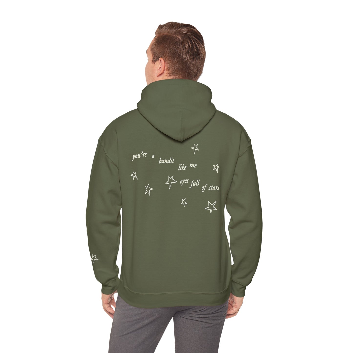 Eyes Full of Stars Front and Back - Unisex Heavy Blend™ Hooded Sweatshirt