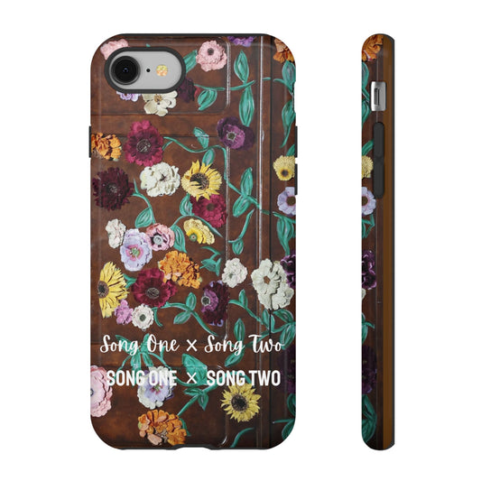 CUSTOMIZABLE with Surprise Song Titles - Surprise Song Floral Piano - Tough Cases