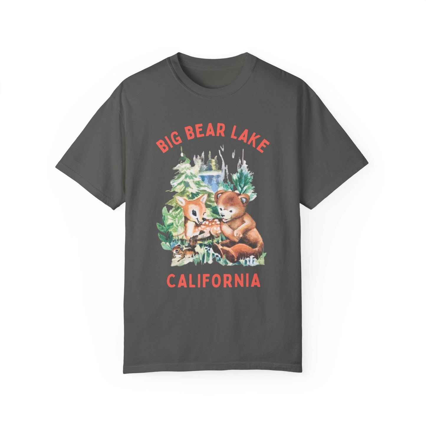 Big Bear Lake Unisex Garment-Dyed T-shirt