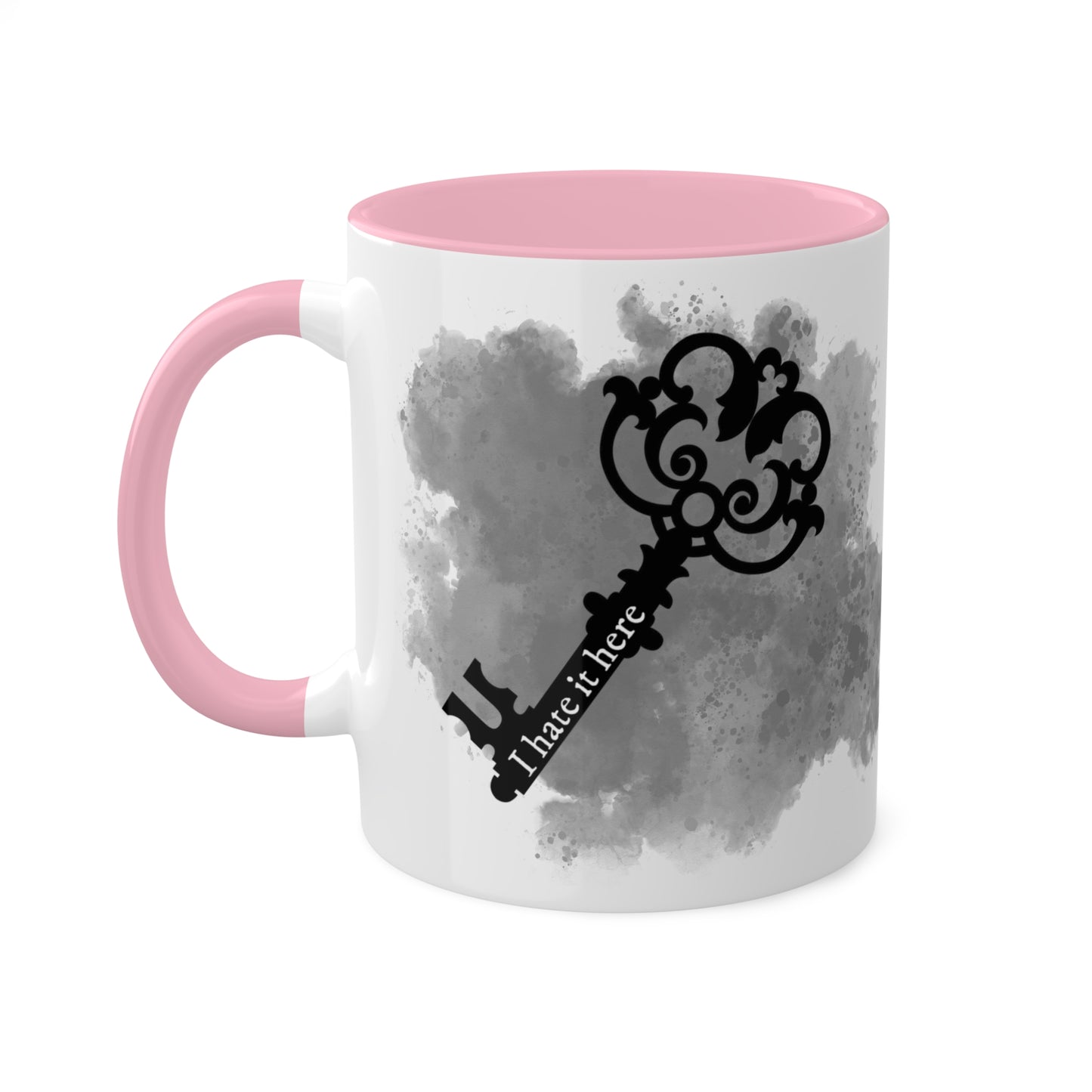 I hate it here - secret gardens in my mind - Colorful Mugs, 11oz