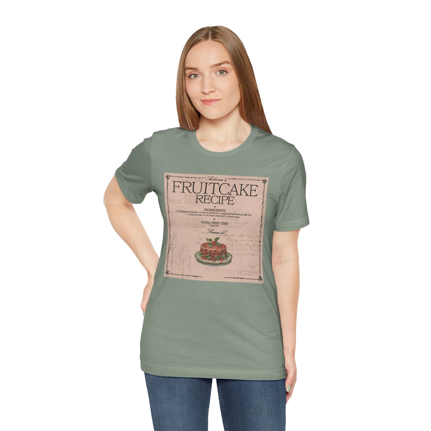 fruitcake recipe Unisex Jersey Short Sleeve Tee