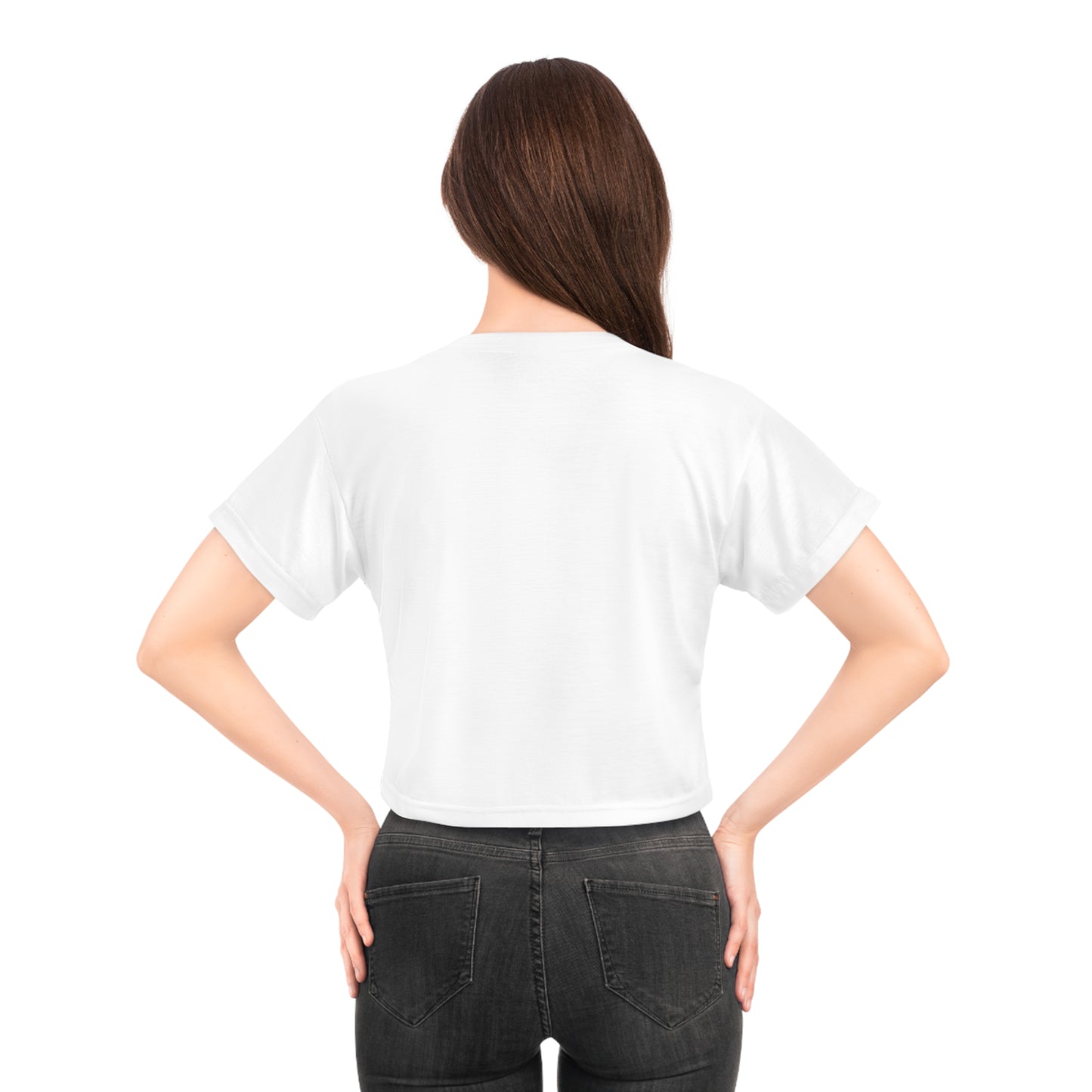 Feminine Rage! Crop Tee (AOP)