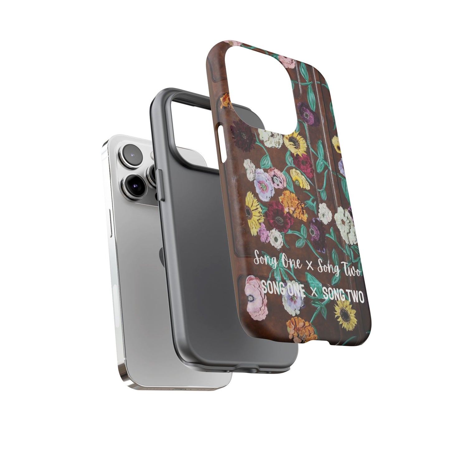 CUSTOMIZABLE with Surprise Song Titles - Surprise Song Floral Piano - Tough Cases