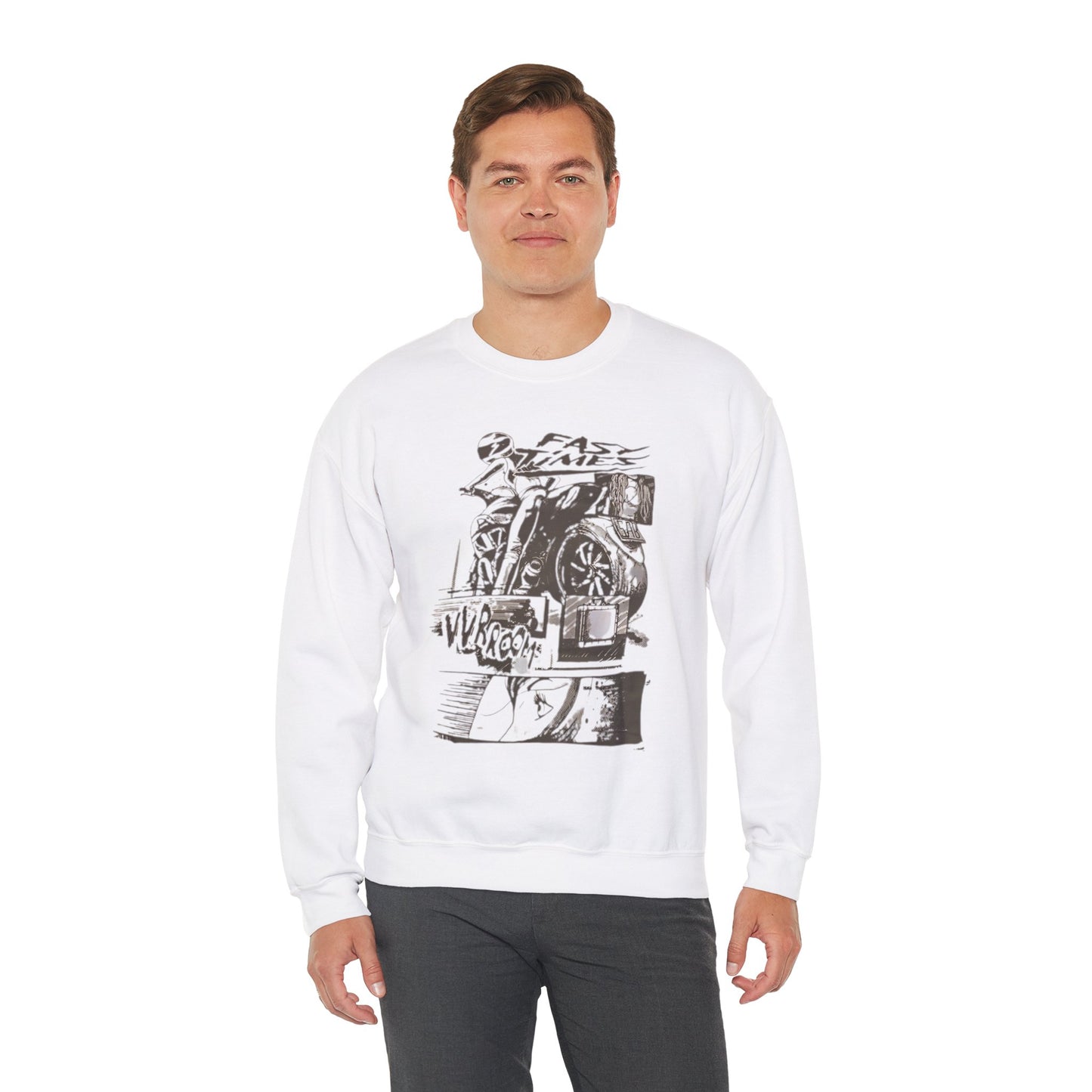 Fast Times Inspired - Unisex Heavy Blend™ Crewneck Sweatshirt