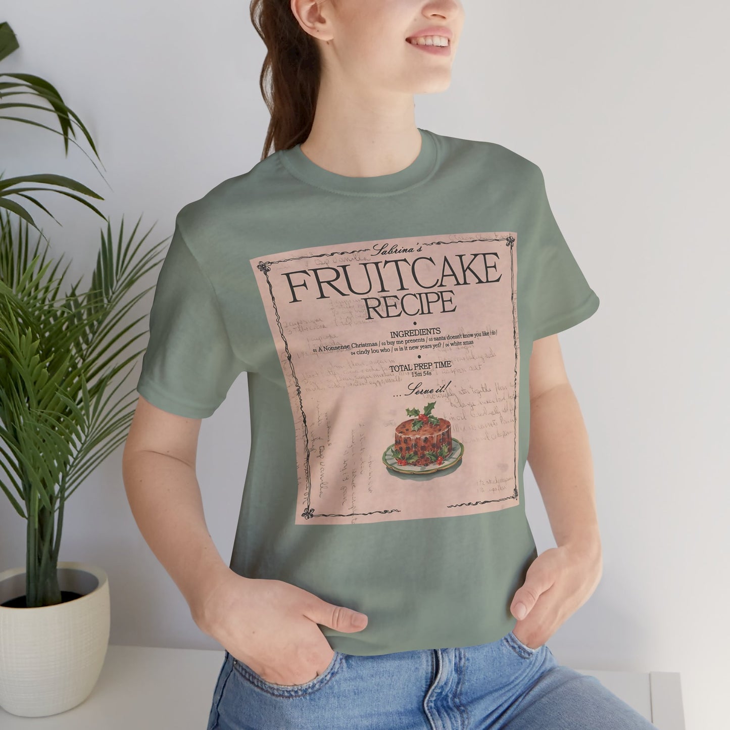 fruitcake recipe Unisex Jersey Short Sleeve Tee