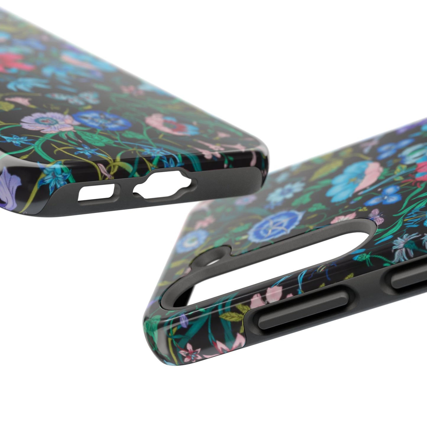 Vibrant Floral Tough Phone Case - Stylish and Durable Protection
