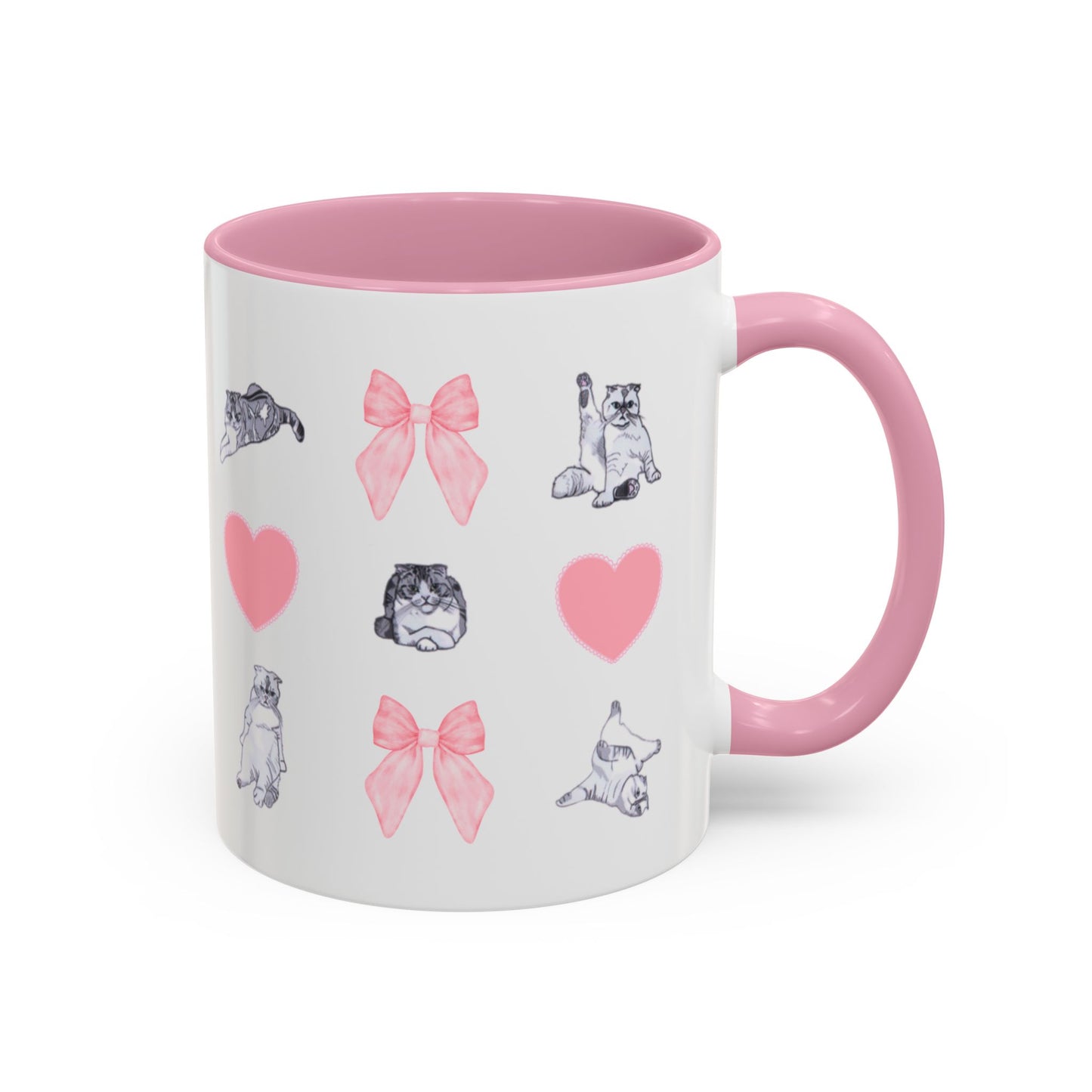 coquette cats - Colorful Mugs (11oz)