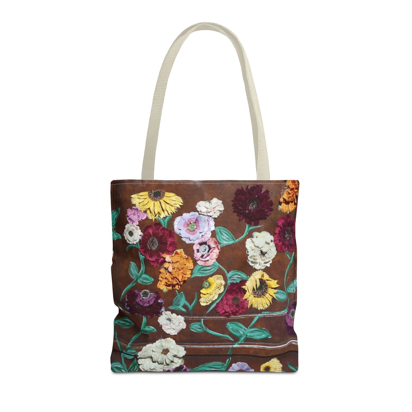 Surprise Song Floral Piano - Tote Bag