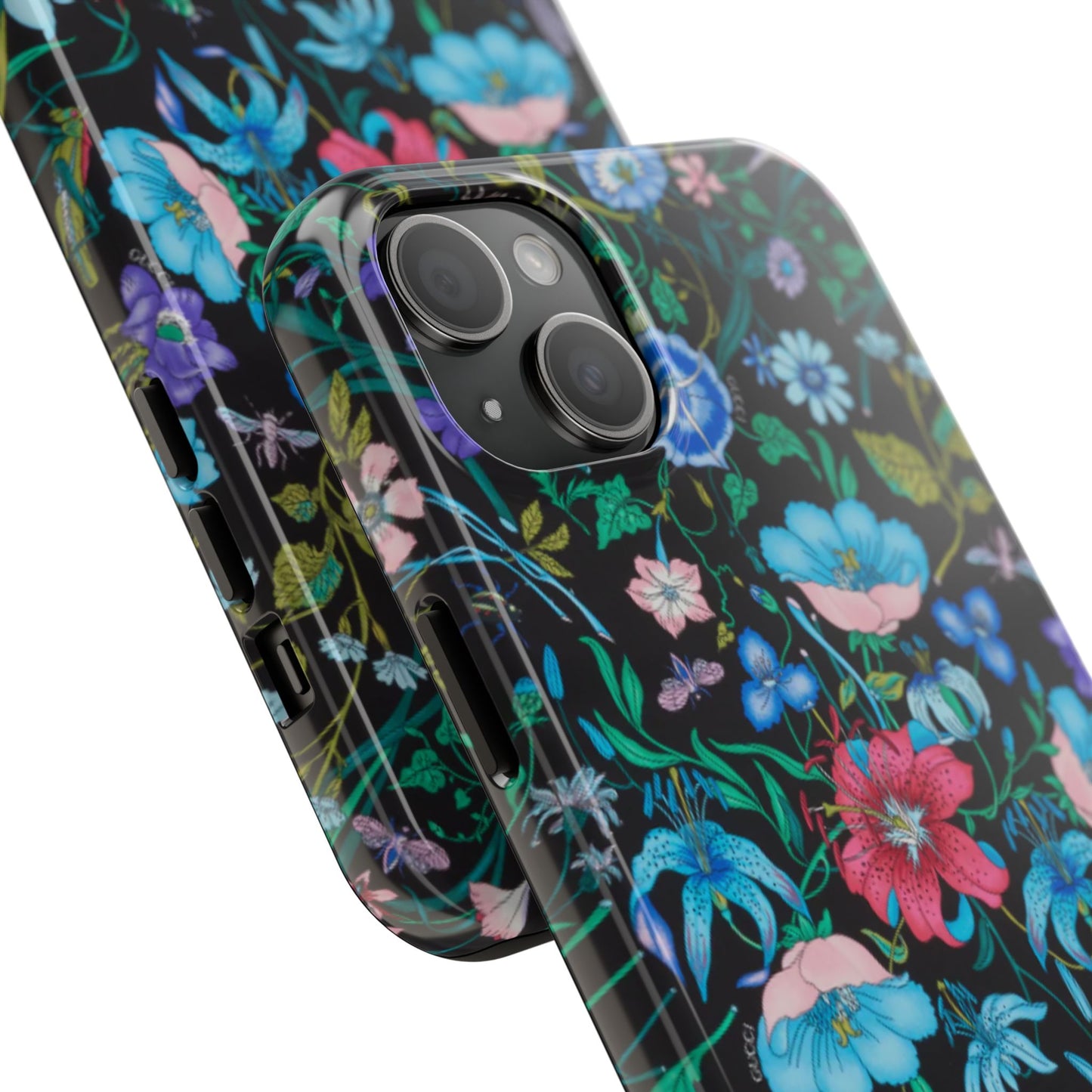 Vibrant Floral Tough Phone Case - Stylish and Durable Protection
