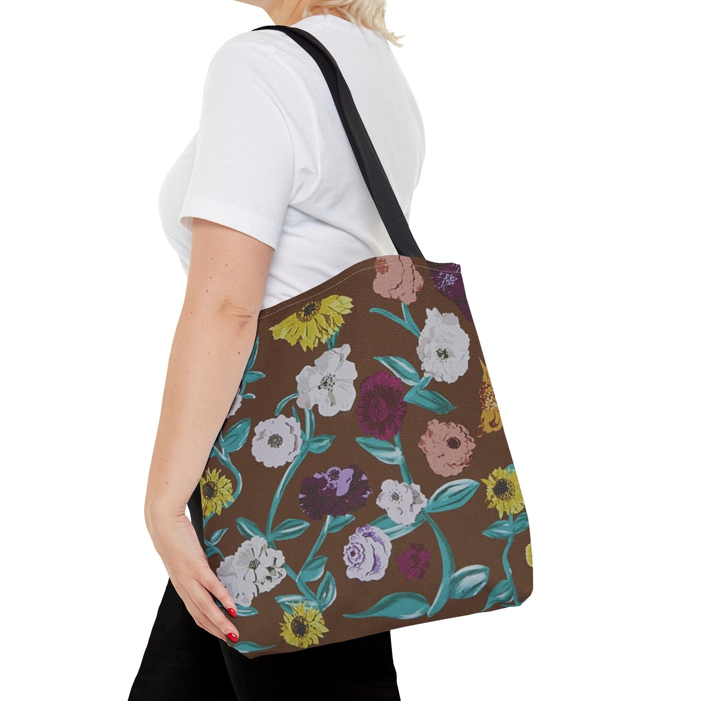 Surprise Song Piano Flowers - Vinyl Case Inspired - Tote Bag