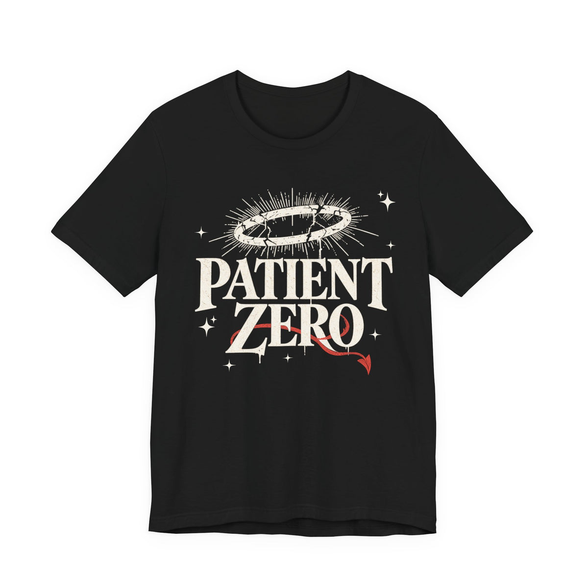 Front/Back Patient Zero T-Shirt — Gothic Anatomical Heart Tee