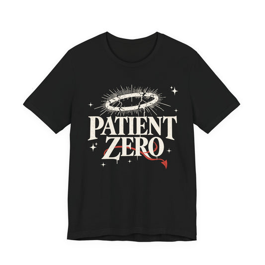 Front/Back Patient Zero T-Shirt — Gothic Anatomical Heart Tee