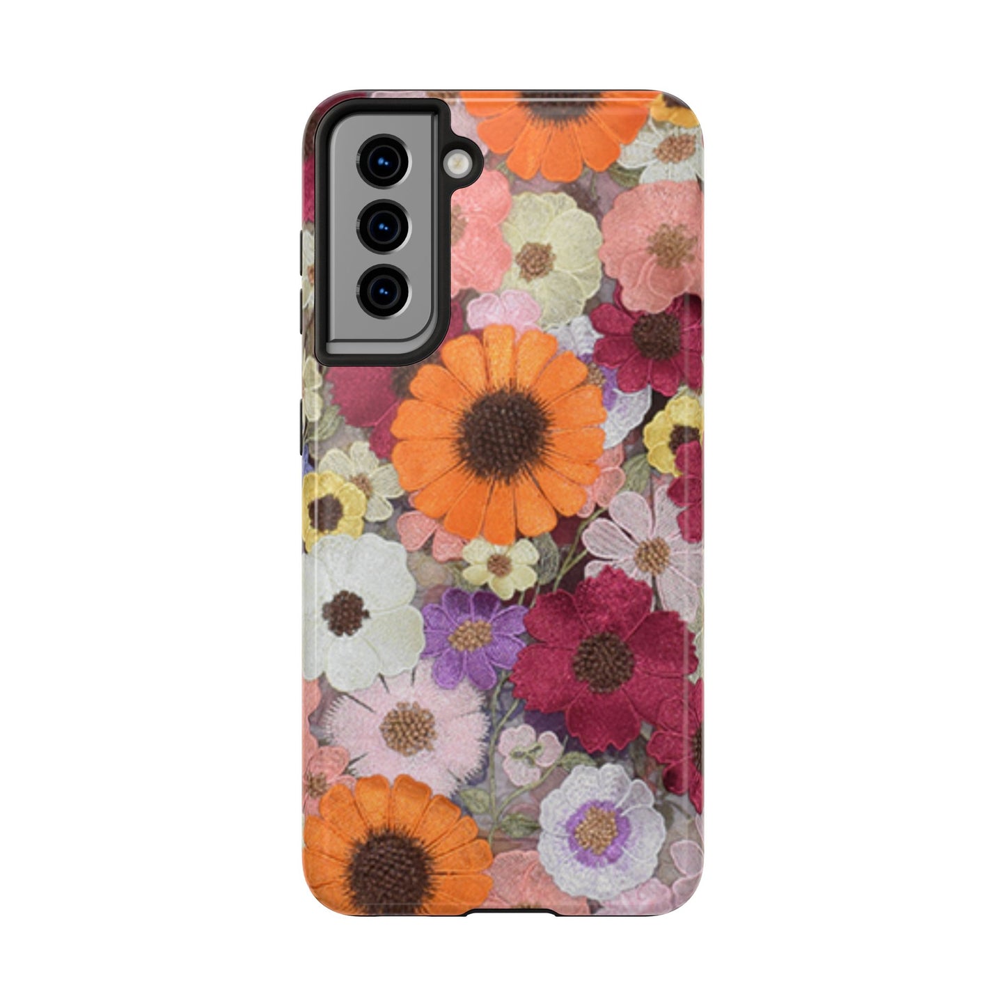 Swiftie Floral Tough Phone Case - Inspired by Tay's 2021 Grammy's Dress!