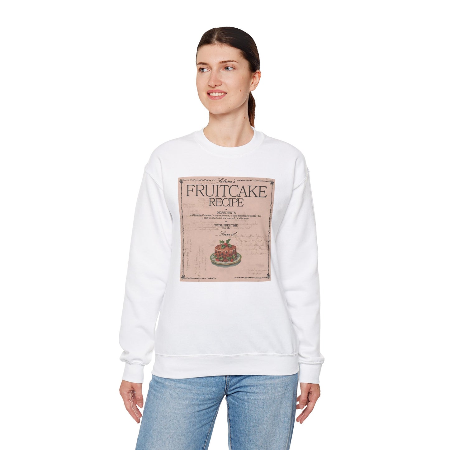 fruitcake recipe Unisex Heavy Blend™ Crewneck Sweatshirt