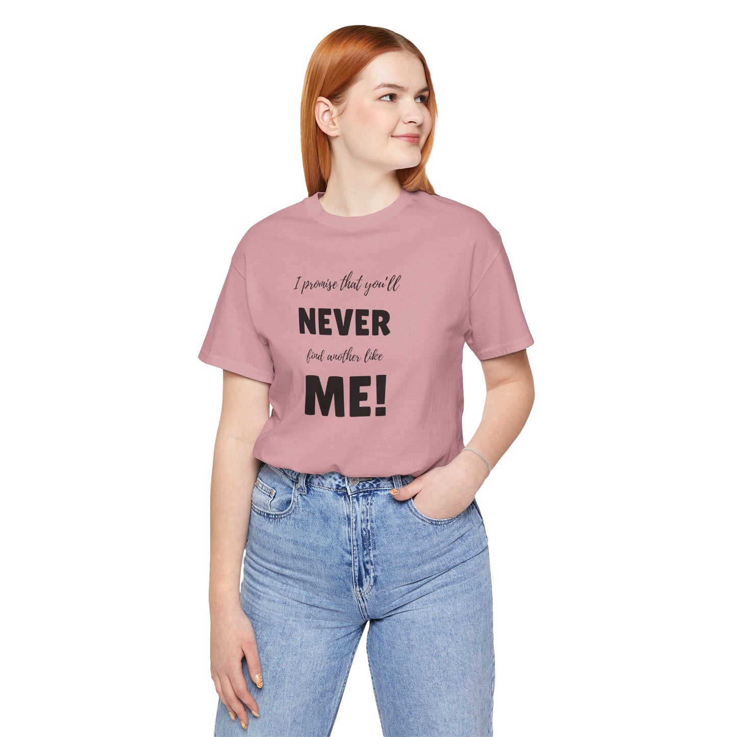 ME! butterfly wings front and back - Unisex Jersey Short Sleeve Tee