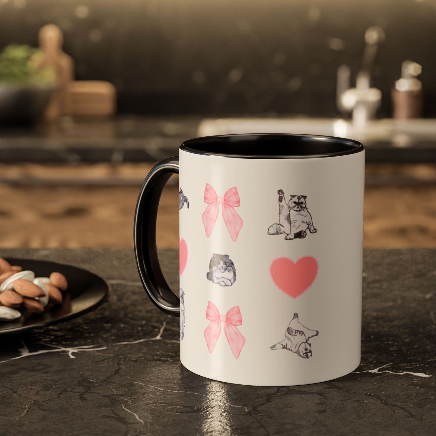 coquette cats - Colorful Mugs (11oz)