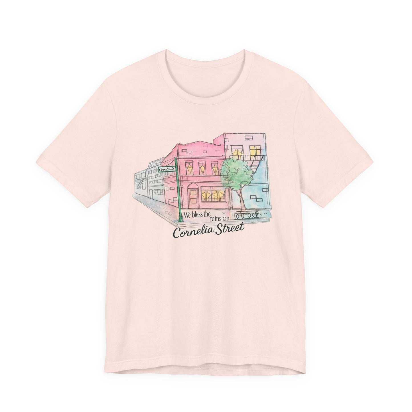 Cornelia Street Illustration Solid Tee