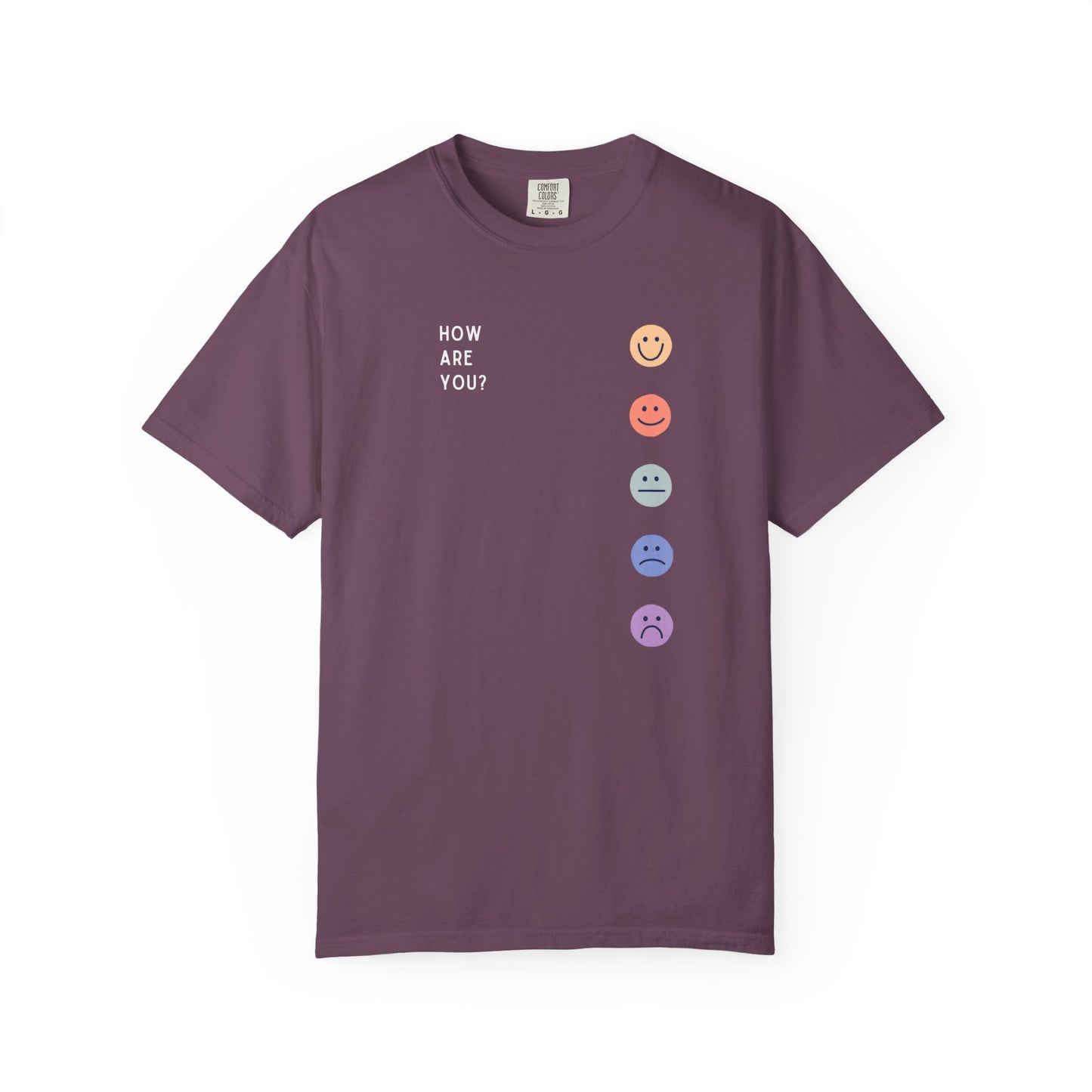 How Are You? Emoji Mood T-Shirt