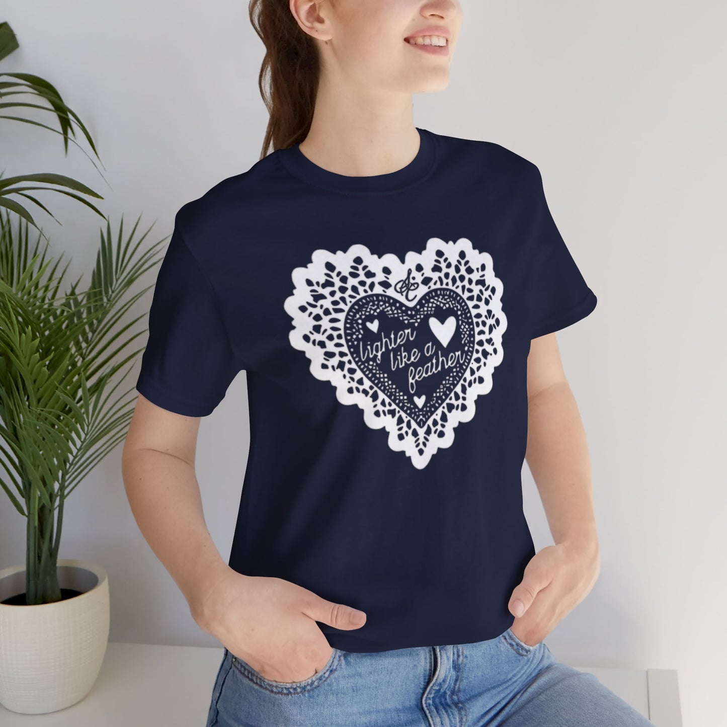 like a feather - Unisex Jersey Short Sleeve Tee
