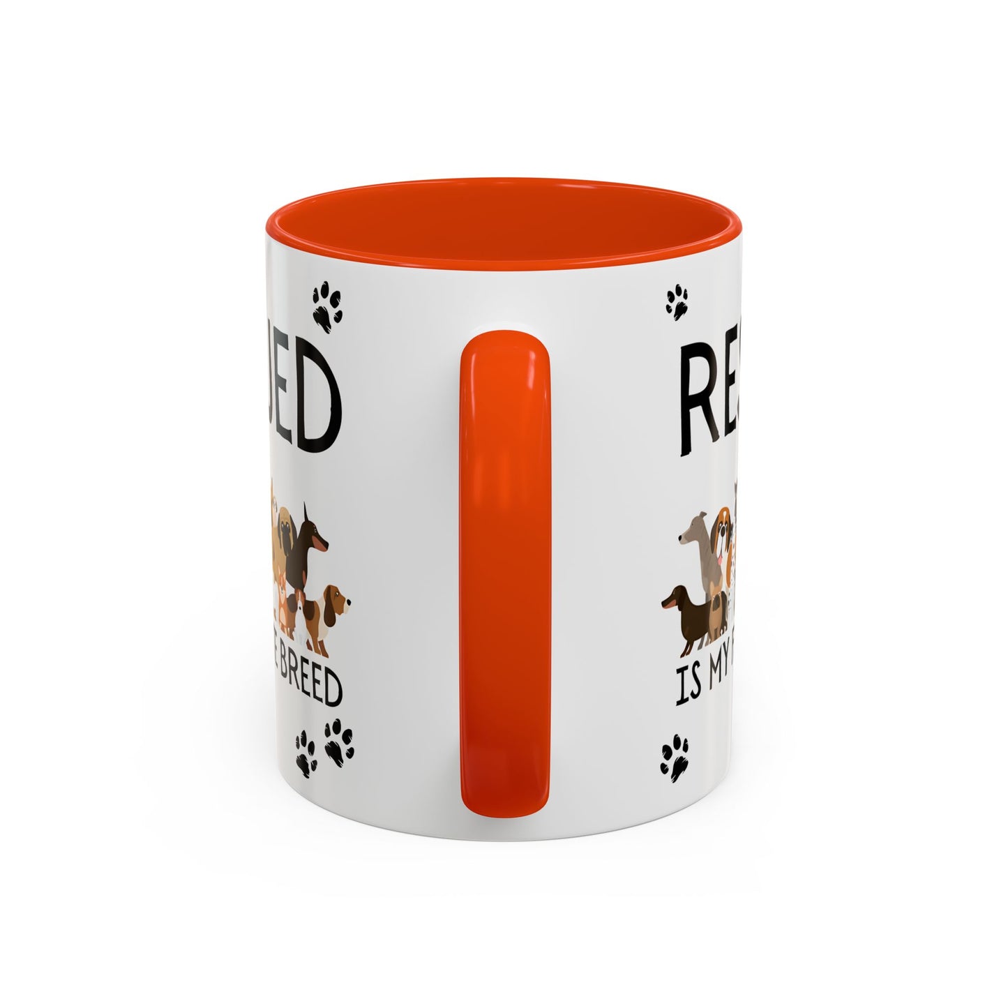 Colorful Dog Rescue Mugs - Perfect for Pet Lovers, Gift for Animal Advocates, 11oz