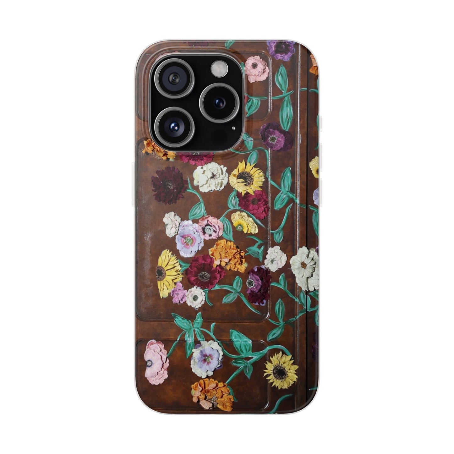 Surprise Song Flower Piano Phone Flexi Cases