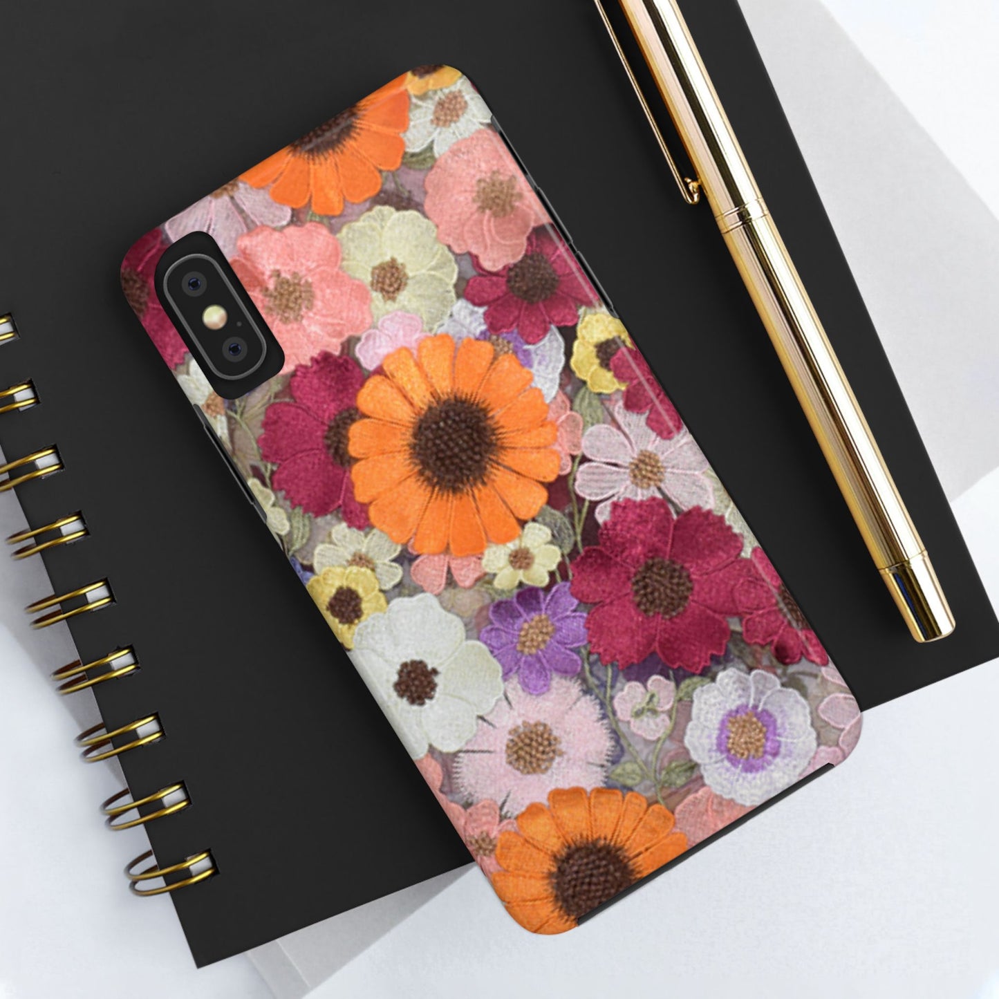 Swiftie Floral Tough Phone Case - Inspired by Tay's 2021 Grammy's Dress!