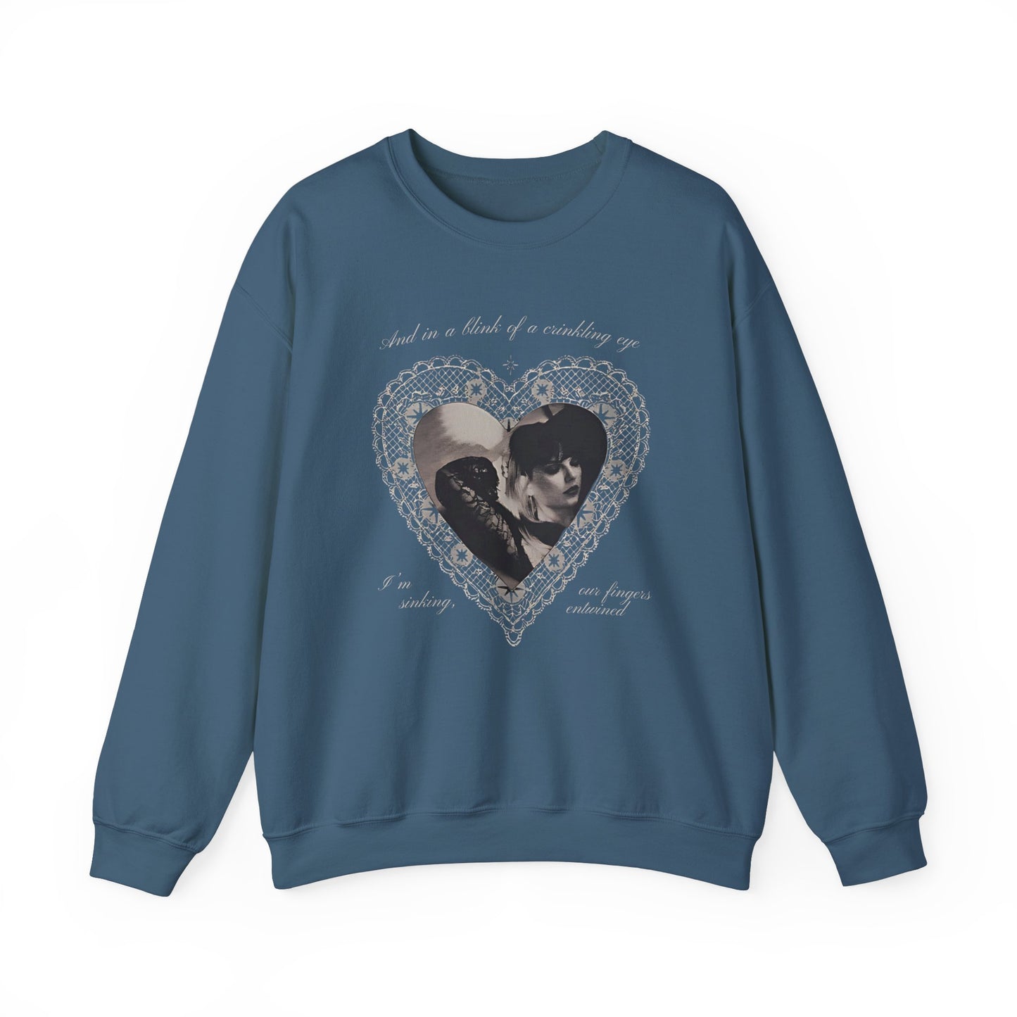 Crinkling Eye - Unisex Heavy Blend™ Crewneck Sweatshirt