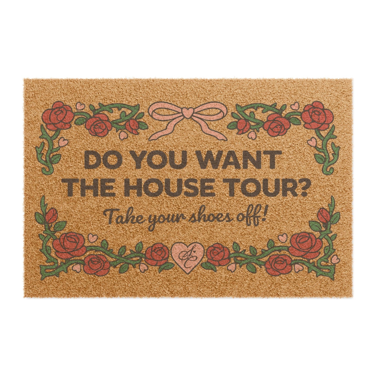 Doormat — House Tour Decorative Coir Welcome Mat