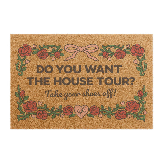 Doormat — House Tour Decorative Coir Welcome Mat