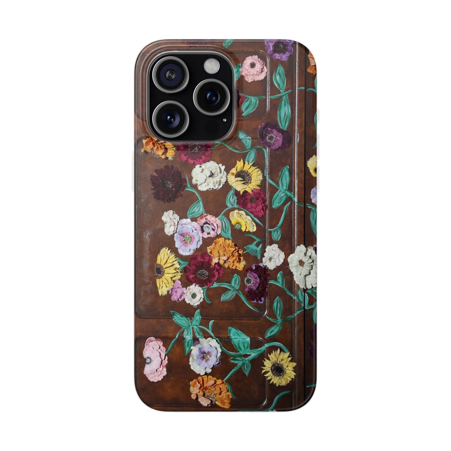 Surprise Song Flower Piano Phone Flexi Cases